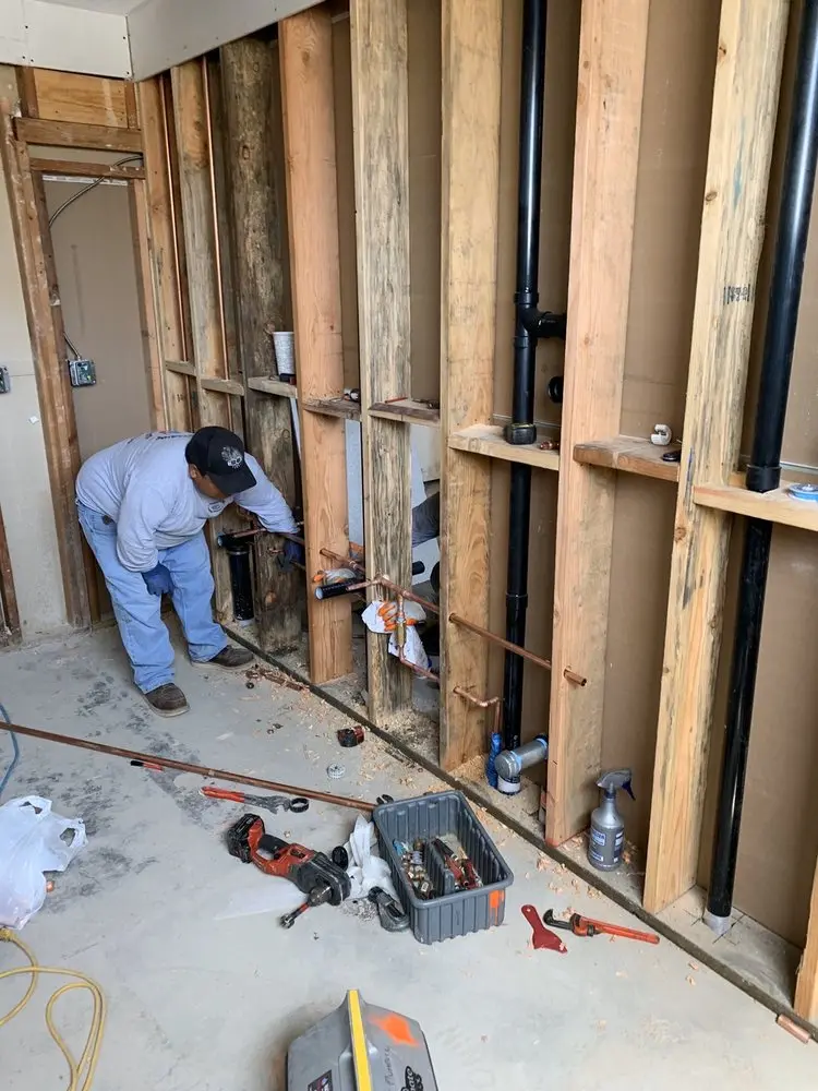 Commercial rough-in plumbing for Trenchless Sewer Repair in Cornelius